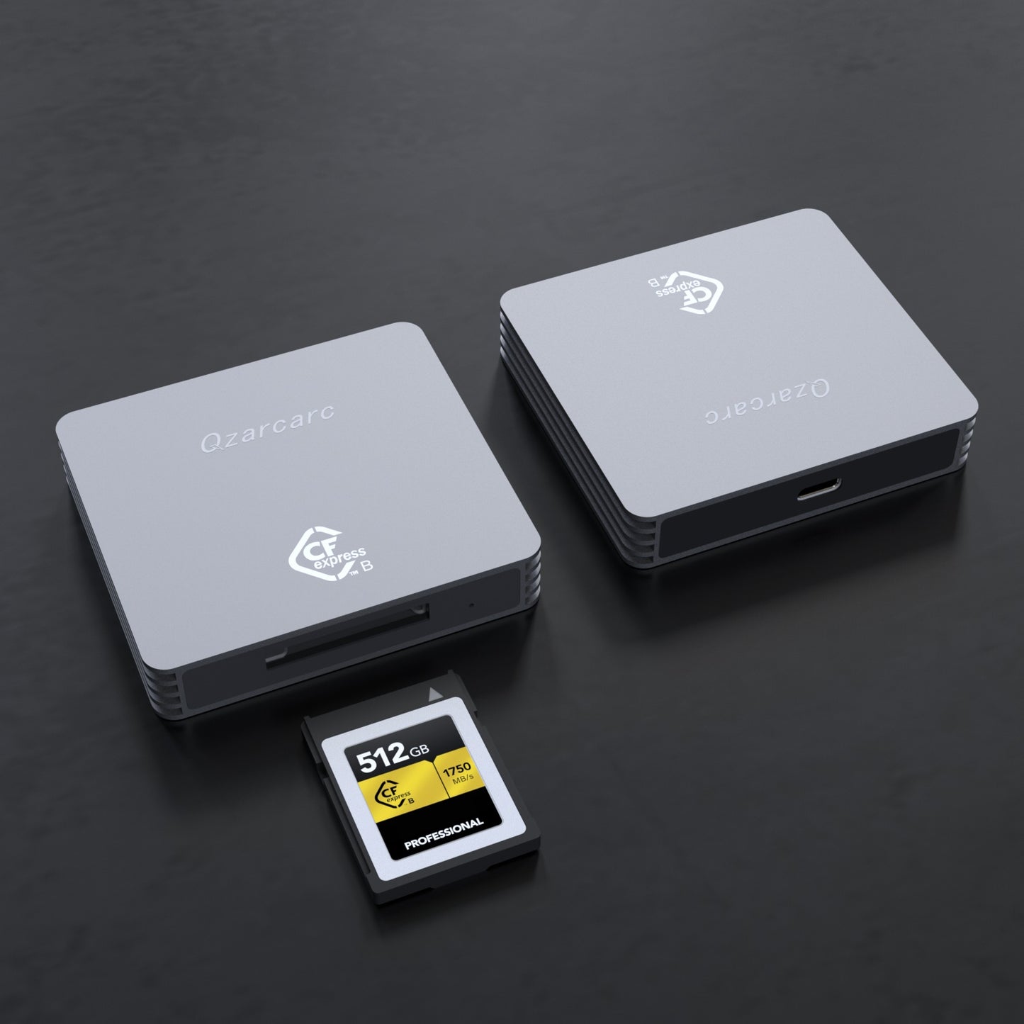 Qzarcarc全智科技 Cfexpress Type B专用 10gbps高速读卡器